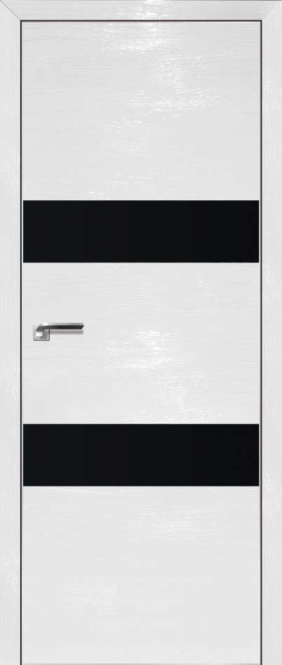 межкомнатные двери  Profil Doors 34STK чёрное Pine White глянец