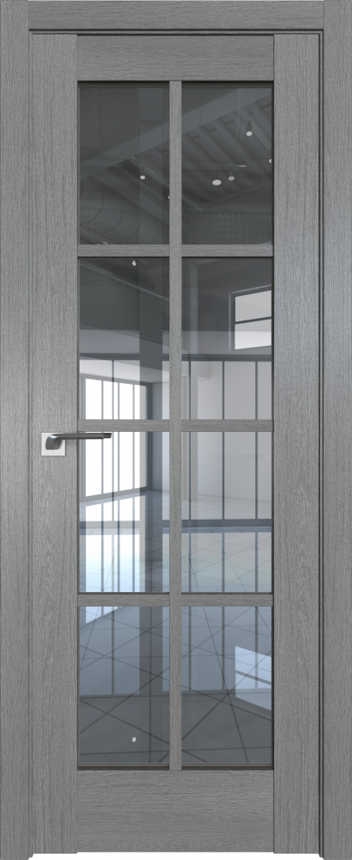 межкомнатные двери  Profil Doors 101XN  грувд серый