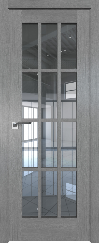 межкомнатные двери  Profil Doors 102XN  грувд серый