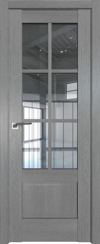 межкомнатные двери  Profil Doors 103XN  грувд серый