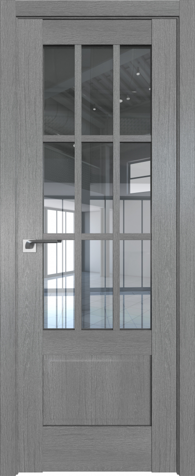 межкомнатные двери  Profil Doors 104XN  грувд серый