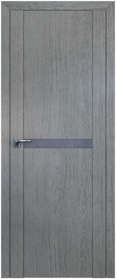 межкомнатные двери  Profil Doors 2.02XN серебряный грувд серый