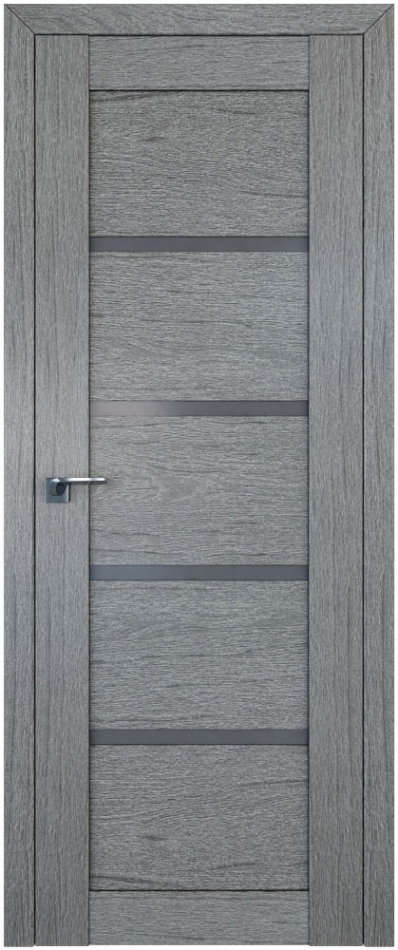 межкомнатные двери  Profil Doors 2.09XN графит грувд серый