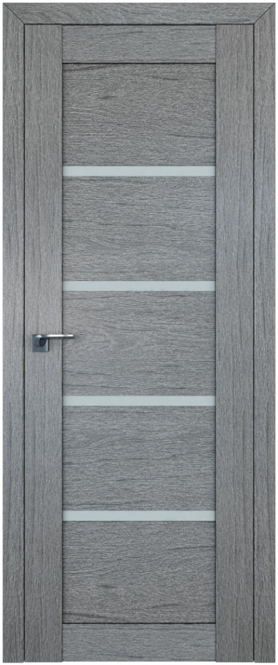 межкомнатные двери  Profil Doors 2.09XN мателюкс грувд серый