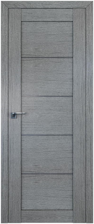 межкомнатные двери  Profil Doors 2.11XN графит грувд серый