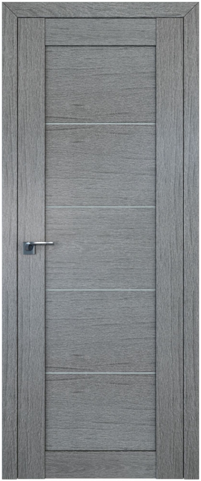 межкомнатные двери  Profil Doors 2.11XN мателюкс грувд серый