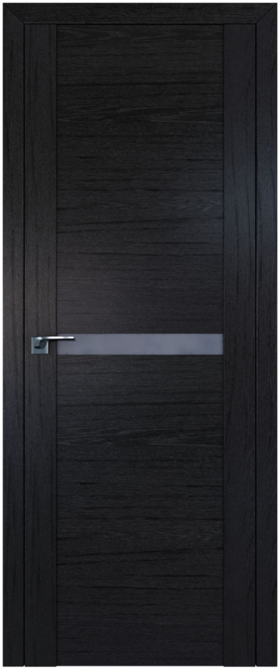 межкомнатные двери  Profil Doors 2.01XN серебряный дарк браун