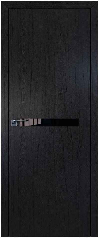 межкомнатные двери  Profil Doors 2.02XN чёрный дарк браун