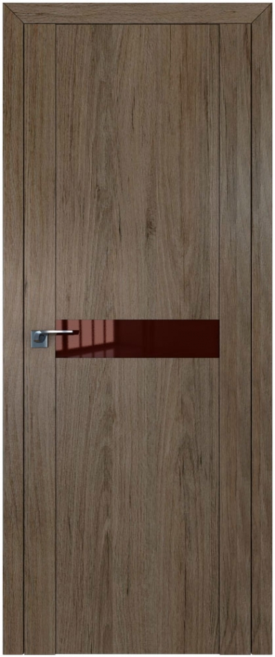 межкомнатные двери  Profil Doors 2.06XN коричневый дуб салинас тёмный