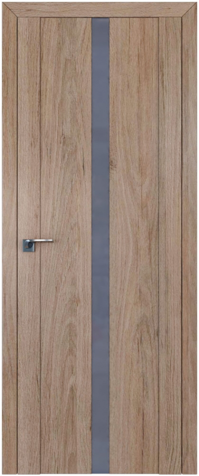 межкомнатные двери  Profil Doors 2.04XN серебряный дуб салинас