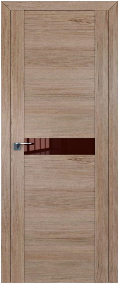 межкомнатные двери  Profil Doors 2.05XN коричневый дуб салинас
