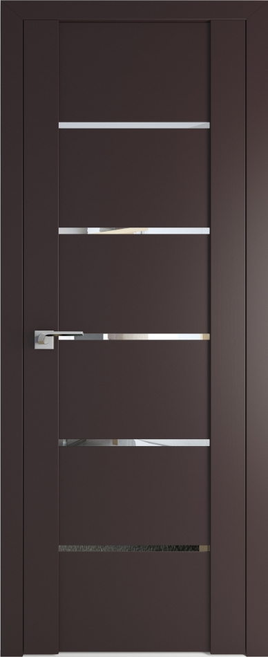межкомнатные двери  Profil Doors 99U тёмно-коричневые