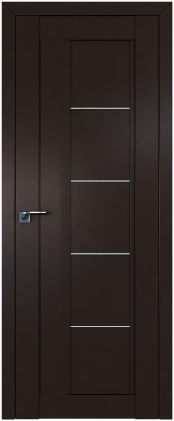 межкомнатные двери  Profil Doors 2.10U тёмно-коричневые