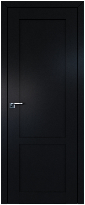 межкомнатные двери  Profil Doors 2.16U чёрный seidenmatt