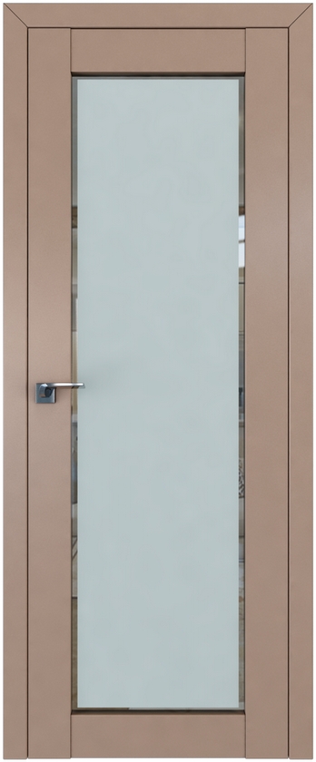 межкомнатные двери  Profil Doors 2.19U Square капучино сатинат