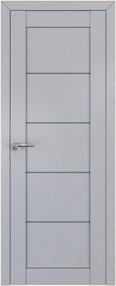 межкомнатные двери  Profil Doors 2.11U графит манхэттен
