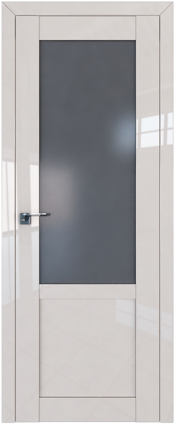 межкомнатные двери  Profil Doors 2.17L графит магнолия глянец