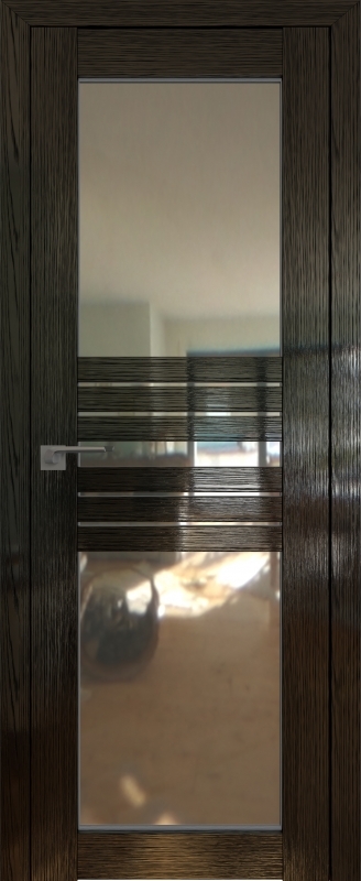межкомнатные двери  Profil Doors 2.60STP Pine Black глянец