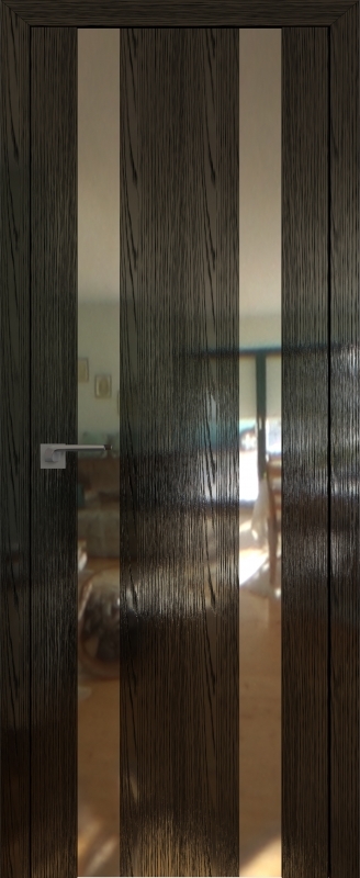 межкомнатные двери  Profil Doors 63STP Pine Black глянец