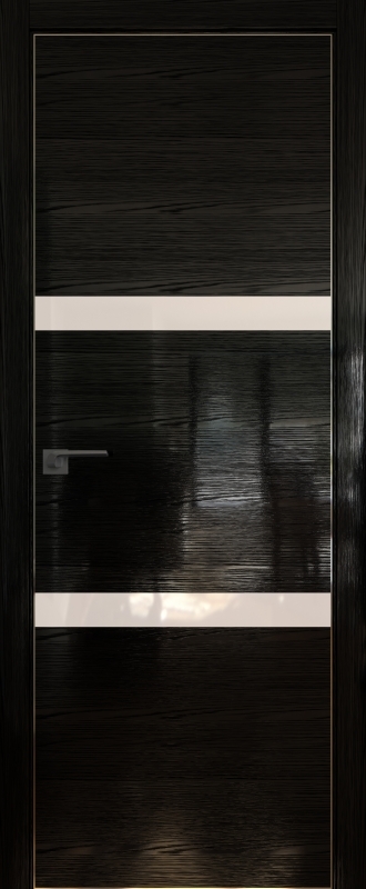 межкомнатные двери  Profil Doors 30STK Pine Black глянец