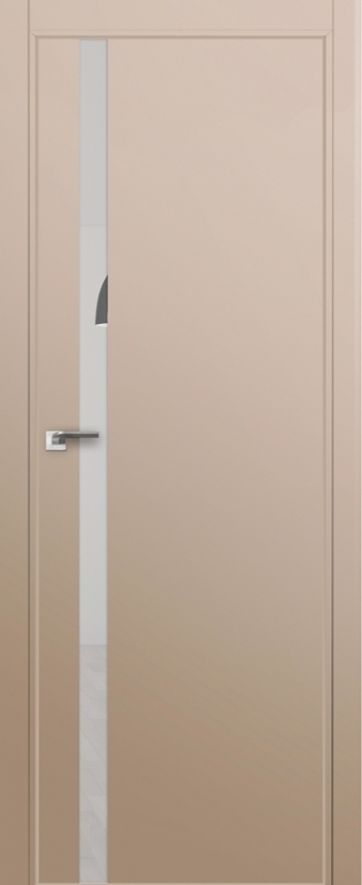 межкомнатные двери  Profil Doors 6E ABS капучино сатинат