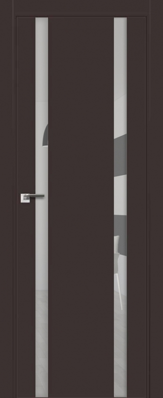 межкомнатные двери  Profil Doors 9E ABS тёмно-коричневые
