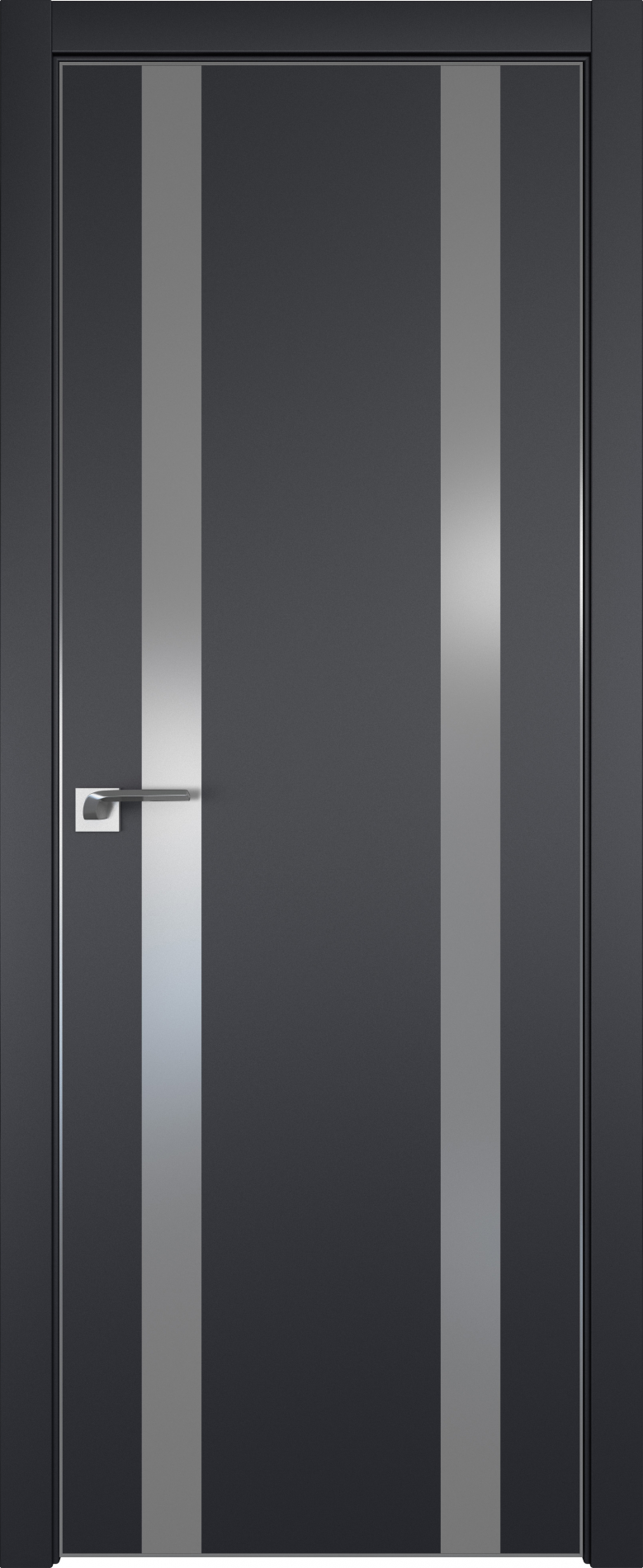 межкомнатные двери  Profil Doors 9E ABS чёрный матовый