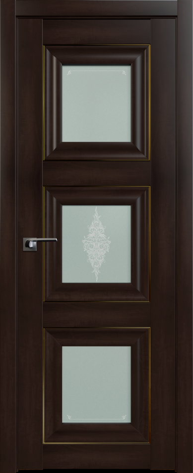 межкомнатные двери  Profil Doors 97X  Кристалл орех сиена