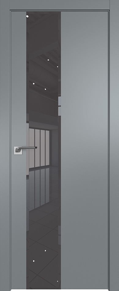 межкомнатные двери  Profil Doors 5SMK ABS фацет 4мм кварц матовый