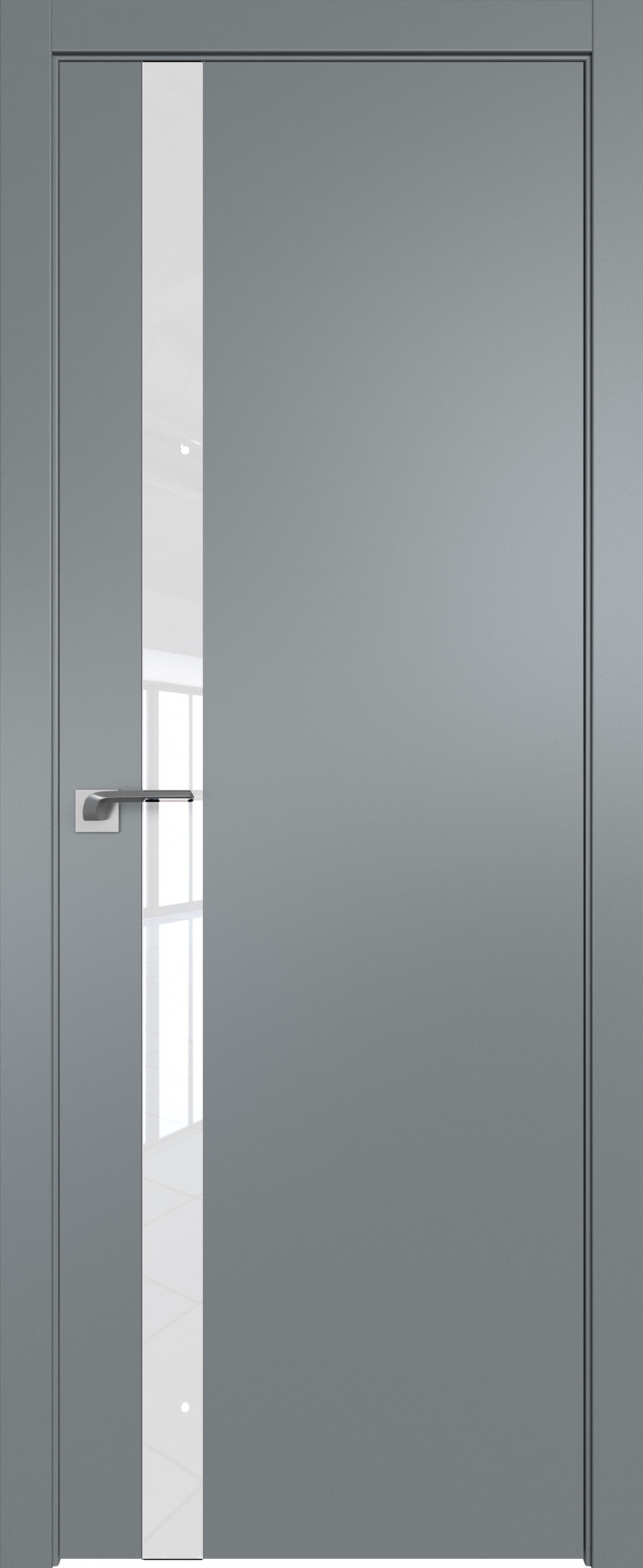 межкомнатные двери  Profil Doors 6SMK ABS кварц матовый