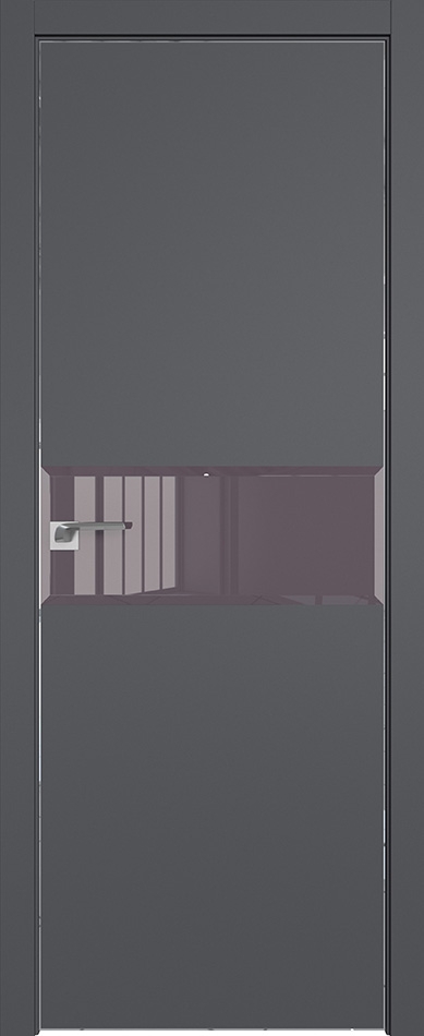 межкомнатные двери  Profil Doors 4SMK фацет 4мм серый матовый