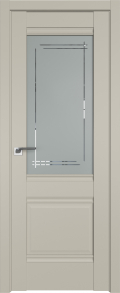   	Profil Doors 2U гравировка Мадрид шеллгрей