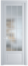   	Profil Doors 2.2.2 (р.12) PD со стеклом вайт