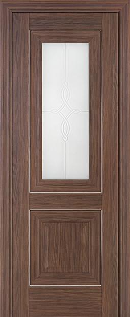 межкомнатные двери  Profil Doors 28X гравировка Узор натвуд натинга
