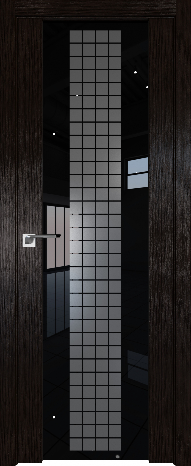 межкомнатные двери  Profil Doors 8X стекло Futura венге мелинга