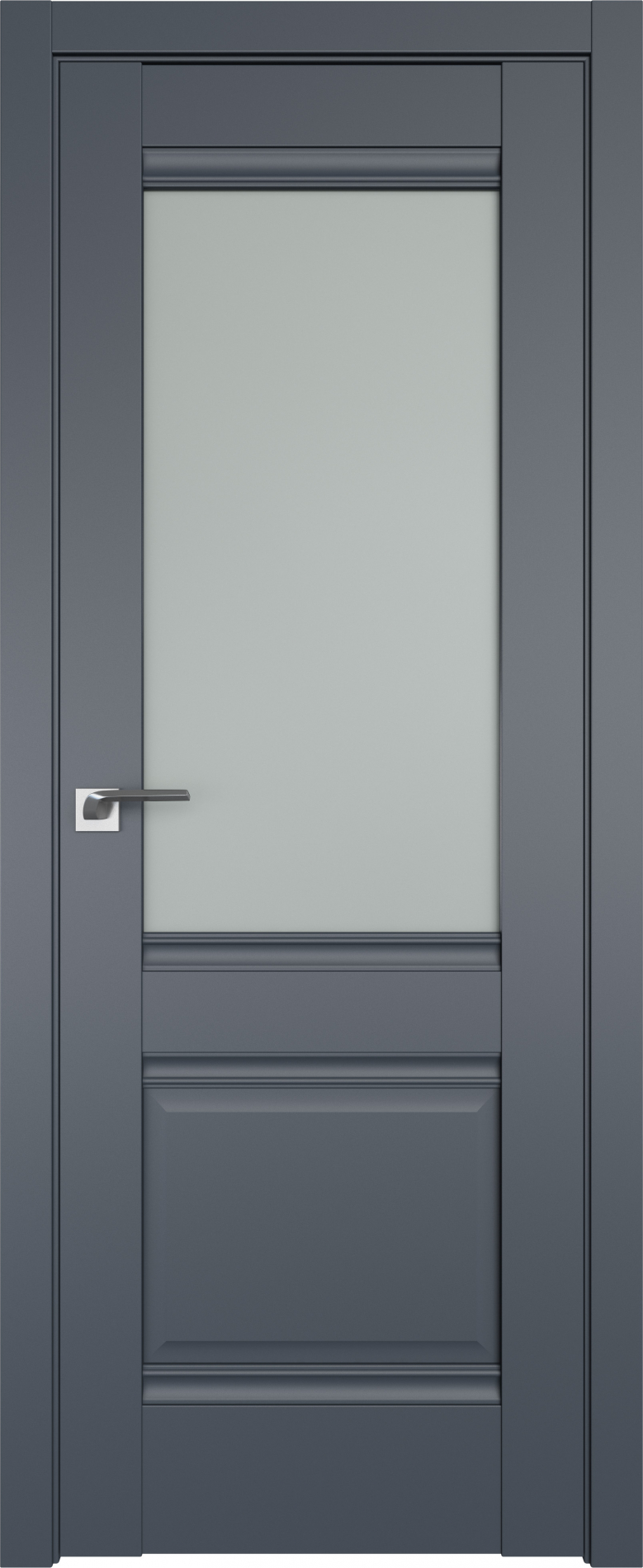 межкомнатные двери  Profil Doors 2U  антрацит