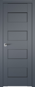 межкомнатные двери  Profil Doors 45U антрацит