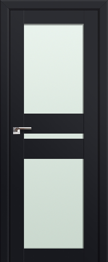 межкомнатные двери  Profil Doors 70u чёрный seidenmatt