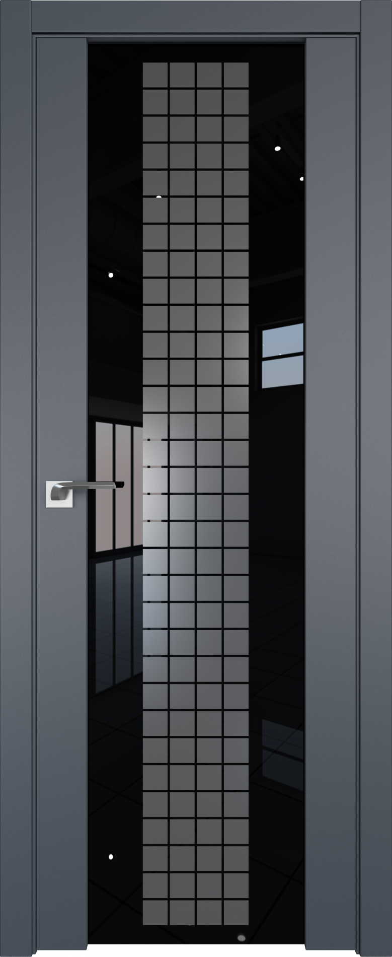 межкомнатные двери  Profil Doors 8U  Futura антрацит