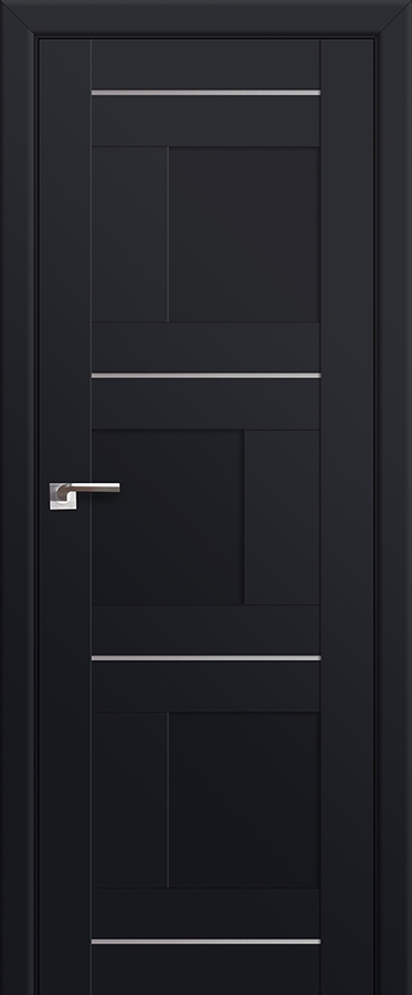 межкомнатные двери  Profil Doors 12U чёрный seidenmatt