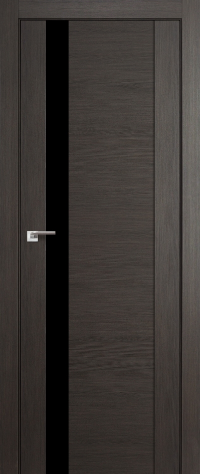 межкомнатные двери  Profil Doors 62X чёрное грей мелинга