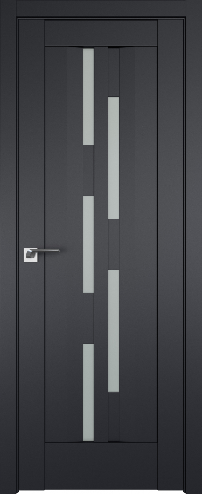 межкомнатные двери  Profil Doors 30U чёрный seidenmatt