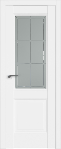 межкомнатные двери  Profil Doors 90U гравировка 1 аляска