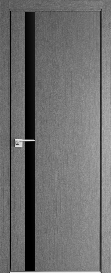 межкомнатные двери  Profil Doors 6ZN грувд серый