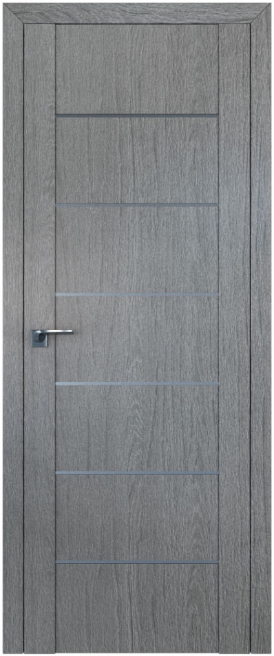 межкомнатные двери  Profil Doors 2.07XN грувд серый