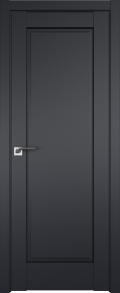 межкомнатные двери  Profil Doors 100U чёрный seidenmatt