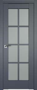 межкомнатные двери  Profil Doors 101U стекло антрацит