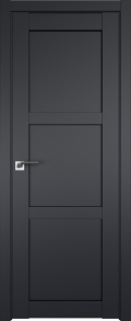 межкомнатные двери  Profil Doors 2.12U чёрный seidenmatt