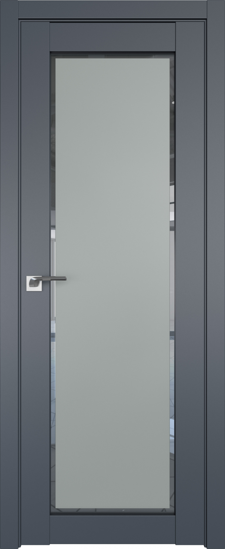 межкомнатные двери  Profil Doors 2.19U Square антрацит