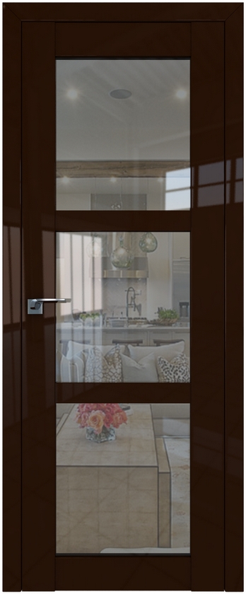 межкомнатные двери  Profil Doors 2.13L стекло терра глянец